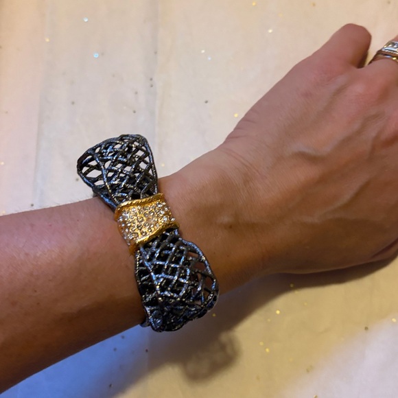Alexis Bittar Gold and black now bracelet - Picture 6 of 6
